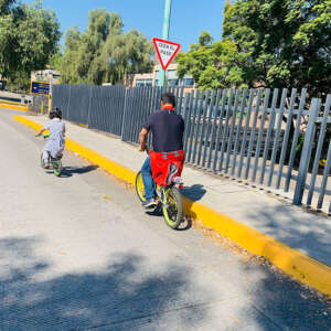 Ciudad Universitaria en bici